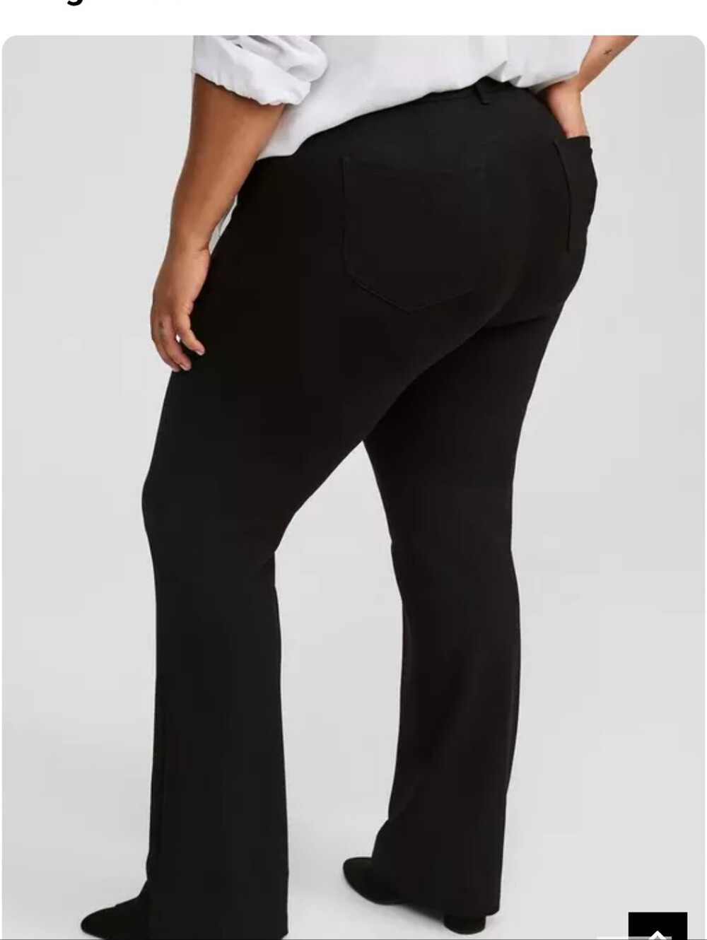 TORRID Studio Bombshell Boot Luxe Ponte High Rise Pant - Women's Size 24 Tall - Picture 2 of 11